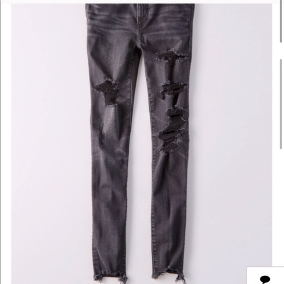 AE high rise distressed jegging~ - Picture 3 of 9